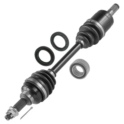 Front Right CV Joint Axle With Bearing For Honda Foreman 450 TRX450 4X4 1998-01 - Image 1 of 4