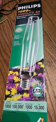 Phillips 1000w ARROLITE XTREME Espectro Lámpara de Crecimiento Luz Planta de Invernadero FLOR Foto 1 de 3