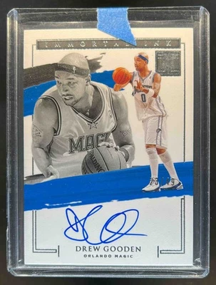 Impeccable Drew Gooden Immortal Ink Auto #23/49 Magic 2020-21 Foto 1 de 2