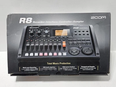 Zoom R8 Achtspur Digital Recorder Neu Open Box - Bild 1 von 4