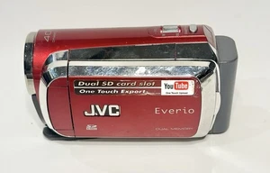 JVC GZ-MS120RU Everio rot Mini Camcorder für Ersatzteile und/oder Reparatur - Bild 1 von 8