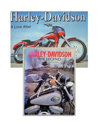 Juego de 2 libros Harley Davidson Love Affair Legend Foto 1 de 3