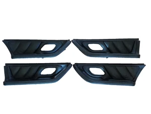 🔧BMW E38 Leather Door Trim Set 8225272 8213141 8213142 8225271 OEM Used Rare - Picture 1 of 24
