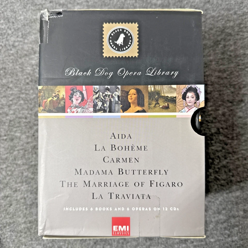 Black Dog Opera Library Box Set Aida La Boheme Carman La Traviata, Read - Image 1 of 4