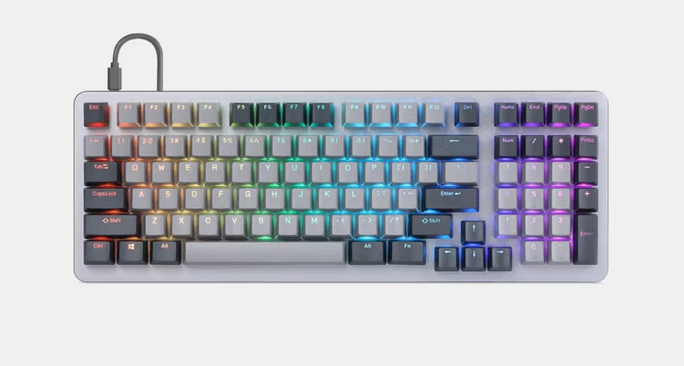 Drop Shift V2 Mechanical Keyboard Gateron Yellow - Space Gray - Image 1 of 4