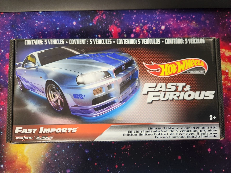 Hot Wheels Fast and Furious Premium Bundle GRB01 1/64