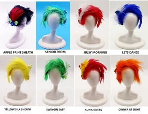 Fits Fashion Dolls & Barbie Handmade DESIGNER FEATHER HEADBAND BACK IN STOCK! - Picture 1 of 20