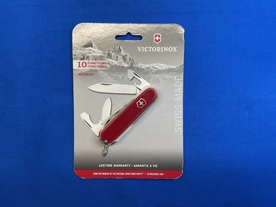 Victorinox Swiss Army Recruit Pocket Knife NIP - Image 1 of 2