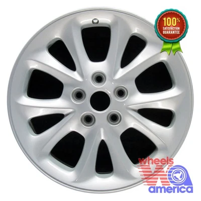 Wheel Rim Chrysler 300M LHS 17 1999-2001 1SZ58PAKAA 0LG30PAK OEM Silver OE 2115 - Image 1 of 4