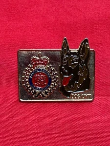 Edmonton Alberta Police Service K9 Dog Unit Hutnadel Anstecknadel P - Bild 1 von 3