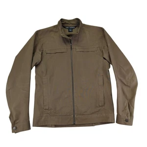 Arcteryx Crosswire Jacket Mens Medium Classic Full Zip Brown Canvas Utility Gorp - Picture 1 of 14