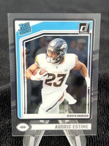 💥 2024 Clearly Donruss - Rated Rookie Audric Estime #93 RC Acetate ND Power - Picture 1 of 2