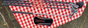 Hippo Golf Club Junior Set Right HandedDriver 9,7and 5 putter see photos. used - Picture 1 of 10