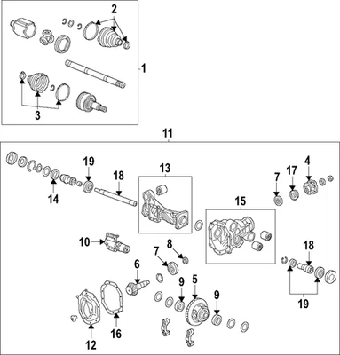 Genuine GM Output Shaft 87821660 - Image 1 of 3