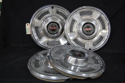 Chevrolet Chevelle 1967 Super Sport tapacubos de colección 14 pulgadas 4 tapas Foto 1 de 3