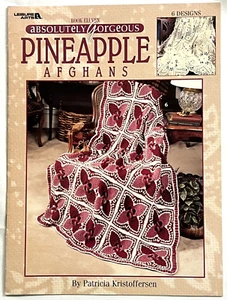 Absolutely Gorgeous Pineapple Afghans Crochet Patterns Book Patricia Kristoffer - Picture 1 of 6