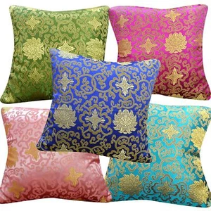 Pillow Cover*Chinese Rayon Brocade Throw Seat Pad Cushion Case Custom Size*BL19 - Picture 1 of 27