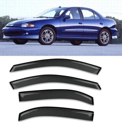 Window Visor Vent For 1995 - 2005 Chevrolet Cavalier Sedan/Pontiac Deflectors Foto 1 de 4