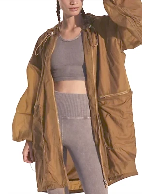 NUEVA CHAQUETA PARKA FLOTADOR EN PARACAÍDAS FREE PEOPLE MOVEMENT ALQUIMIA TALLA XS/S XS S Foto 1 de 4