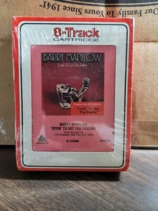 BARRY MANILOW TRYIN' TO GET THE FEELING 8-Track Tape Vintage New Sealed - Picture 1 of 8