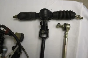 Kit de volante portaequipajes eje de piñón nudillo barra de amarre freno Go Kart ATV Quad - Imagen 1 de 10
