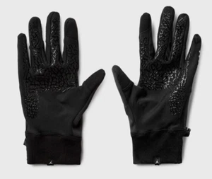 Nike Jordan Hyperstorm Fleece Gloves Mens Large Black/Hemp LARGE NWT - Picture 1 of 5