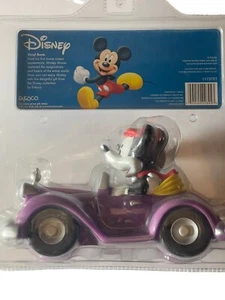 Vintage Disney Mickey & Minnie Mouse Car Vinyl Bank by Enesco Disney Collection - Picture 1 of 4