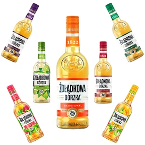 Zoladkowa Gorzka Wodka Traditional Minze Limette Polnischer Likör 0,5 (23,98€/L)