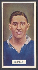 CARRERAS-FAMOUS FOOTBALLERS 1935(25-48 REDRAWN)-#28- CHELSEA - MILLS