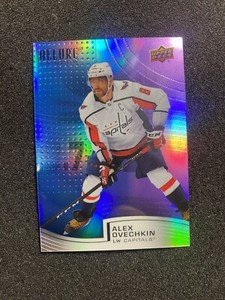 2021 UD Allure Blue / Purple Rainbow Alex Ovechkin /199 Washington Capitals.