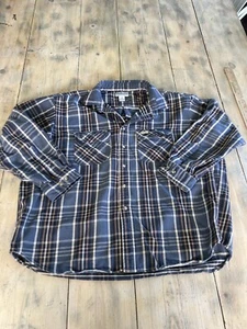 Carhartt Flanellhemd Herren 2XL XXL kariert Workwear Holzfäller Rancher - Bild 1 von 9