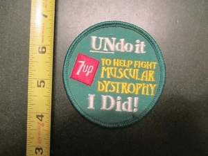 7up Un do It I Did souvenir Sew on Patch - Picture 1 of 2