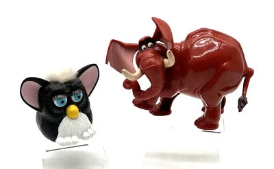 VTG Tantor Elephant and Furby McDonald's Action Figure Toy - Image 1 of 4