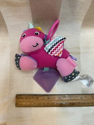 Cochecito de asiento de coche Infantino Unicornio Baby Pull Toy Jinglin’ Gem Jittery Pal Foto 1 de 2