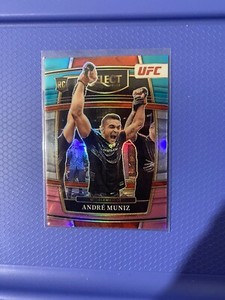 Andre Muniz 2022 UFC Select Teal Pink White Prizms RC Rookie # 34 25/49