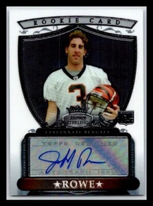 2007 Bowman Sterling #JRO Jeff Rowe AU RC - Picture 1 of 2