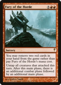Fury of the Horde x 4 - Coldsnap - Excellent/Near Mint - 4RCards - Picture 1 of 1