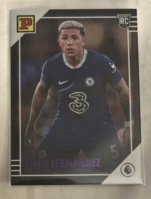 Enzo Fernandez 2022-23 Panini Chronicles Premier League #48 Rookie RC - Image 1 of 2