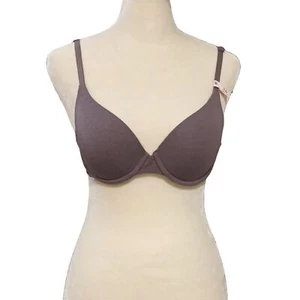 Victoria's Secret Brown Lightly Lined Demi T-Shirt Casual Underwire Bra - Picture 1 of 4