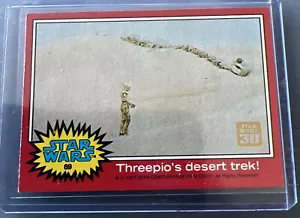 Star Wars 30th Anniversary Goldfolie gestempelt Vintage Rückkaufkarte #69 - Bild 1 von 2