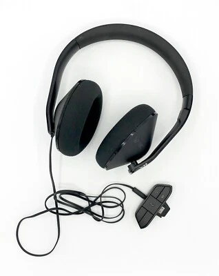Cuffie Xbox originali e microfono integrato con adattatore - Nero - Immagine 1 di 4