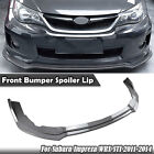 Car Front Bumper Spoiler Lip Kit For Subaru Impreza WRX STI 2011-2014 2012 2013