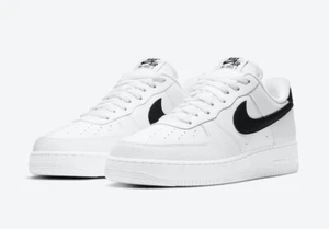 Nike Air Force 1 Low ‘07 White Black Men’s Sz 10.5 CT2302-100 - Picture 1 of 8