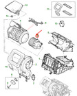 JAGUAR E-PACE X540 Heater Blower J9C21445 NEW GENUINE