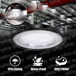 500W UFO LED iluminación de nave foco de techo lámpara de taller lámpara industrial - Imagen 1 de 22