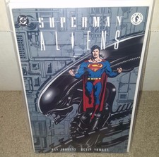 Superman vs Aliens Mini Series #1-3 by Jurgens & Nowlan DC PF GN 1995