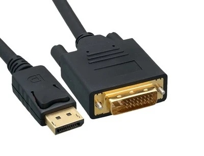 3ft DisplayPort Male to DVI Male 28AWG Cable - Image 1 of 2