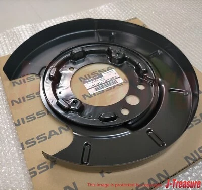 Placa trasera de freno trasera izquierda genuina Nissan X-Trail T30 2000-2007 44030-8H300 OEM Foto 1 de 4