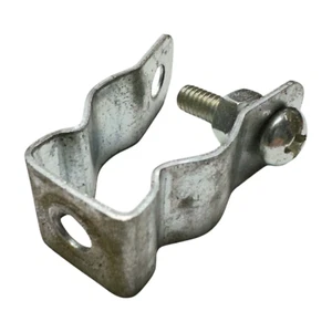 (Box of 60) Thomas & Betts 6XC37 Galvanized Steel Hanger 3/8 - 1/2" Conduit - Picture 1 of 6