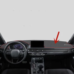 For Honda Civic 2022-2025 Leather Non-slip Dash Board Cover Mat Dashboard Carpet - Picture 1 of 9